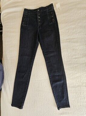 J Brand Natasha Jeans NWT Sky High Skinny 27